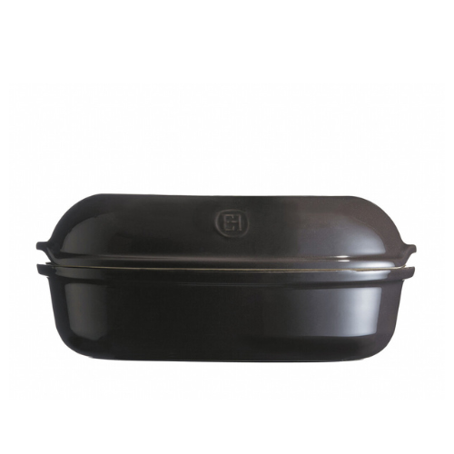 Emile Henry Broodbakvorm ambachtelijk E-box 340x215x150mm Fusain